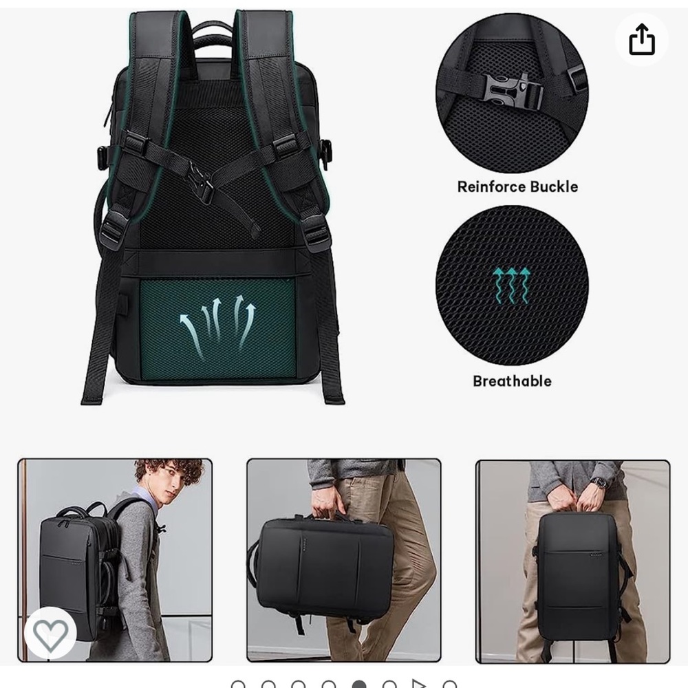 BANGE Travel Backpack - Picture 5 of 7
